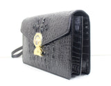 Crocodile/Alligator Leather Bags Handbags for Men #JY2203