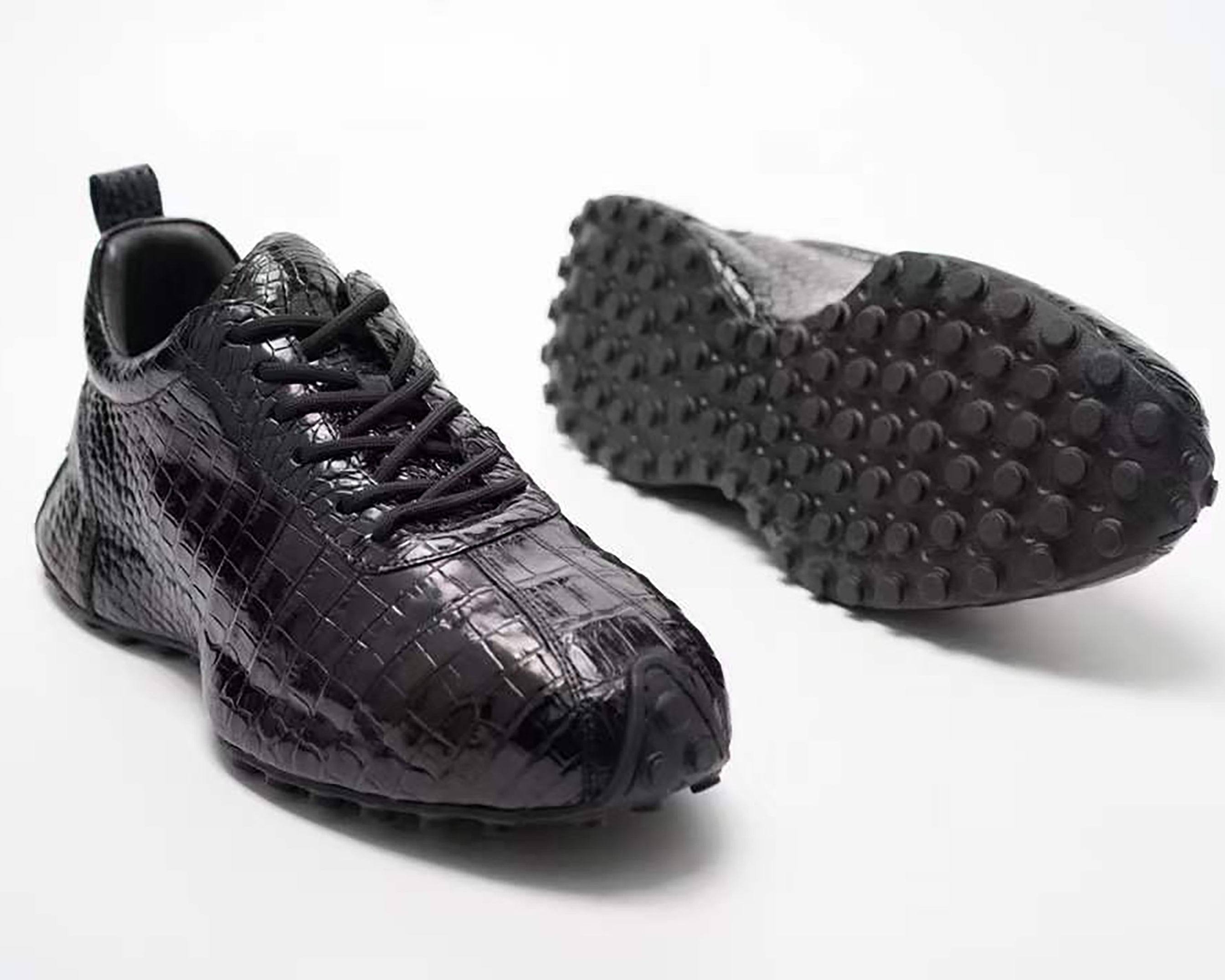 Men's Handmade Genuine Leather Sneaker