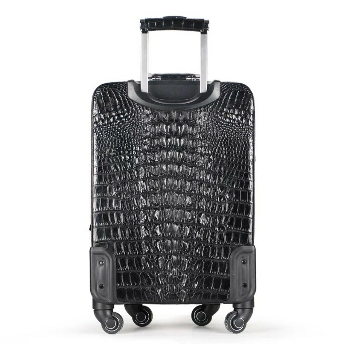 Genuine Crocodile Leather Luggage Bag Business Trolley Briefcase Trave –  Crocodile Viet
