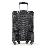 Genuine Crocodile Leather Luggage Bag Business Trolley Briefcase Travel Bag 20"