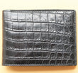 Luxury Alligator Leather Wallet, Premium Alligator Bifold Wallet for Men, Black  | eBay