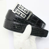 Genuine Alligator Leather Handmade Belts A Testament to Luxury and Unparalleled Craftsmanship