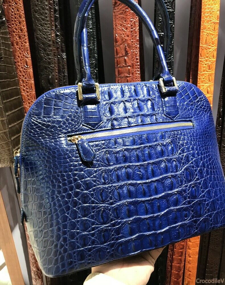 Crocodile Embossed Genuine Leather Frame Bag Croc Print Leather Women's  Small Tote Embossed Crocodile Skin Cowhide Leather Women's Bag - Etsy  Finland